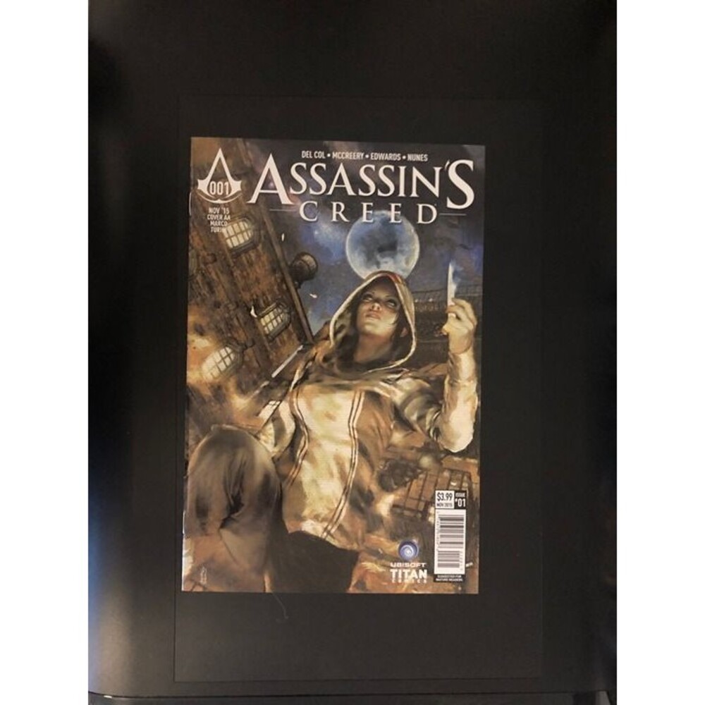 Assassins Creed #1 cover D Nov 2015 Titans Comics Del Col McCreery VF/NM